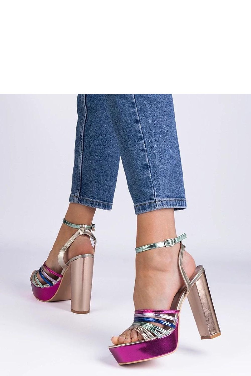 Heel sandals model 214022 PRIMO